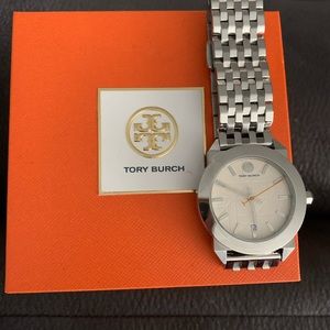 Tory Burch Whitney Stainless Steel Bracelet Watch